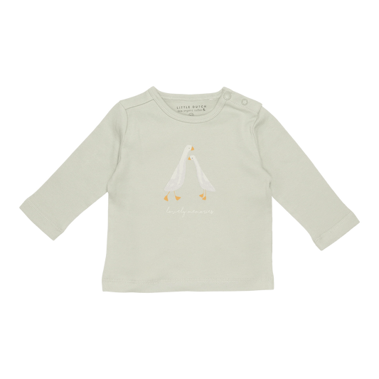 Little Dutch T-shirt long sleeves Little Goose Lovely Memories Olive