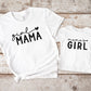 Matching Mini & Mama Mummy Personalised T-Shirts mamas girl - Various Colours