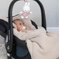 Miffy Hanging toy Fluffy - Pink by Little Dutch