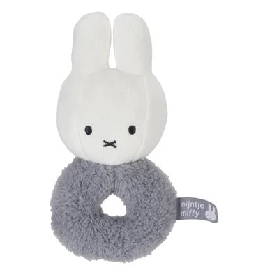 Miffy Rattle Fluffy - Blue by Little Dutch
