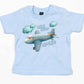 Mini Flyer personalised t-shirt blue design - various colour tops