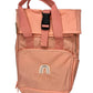 Mini Twin Handle Roll-Top Backpack - Rainbow Design