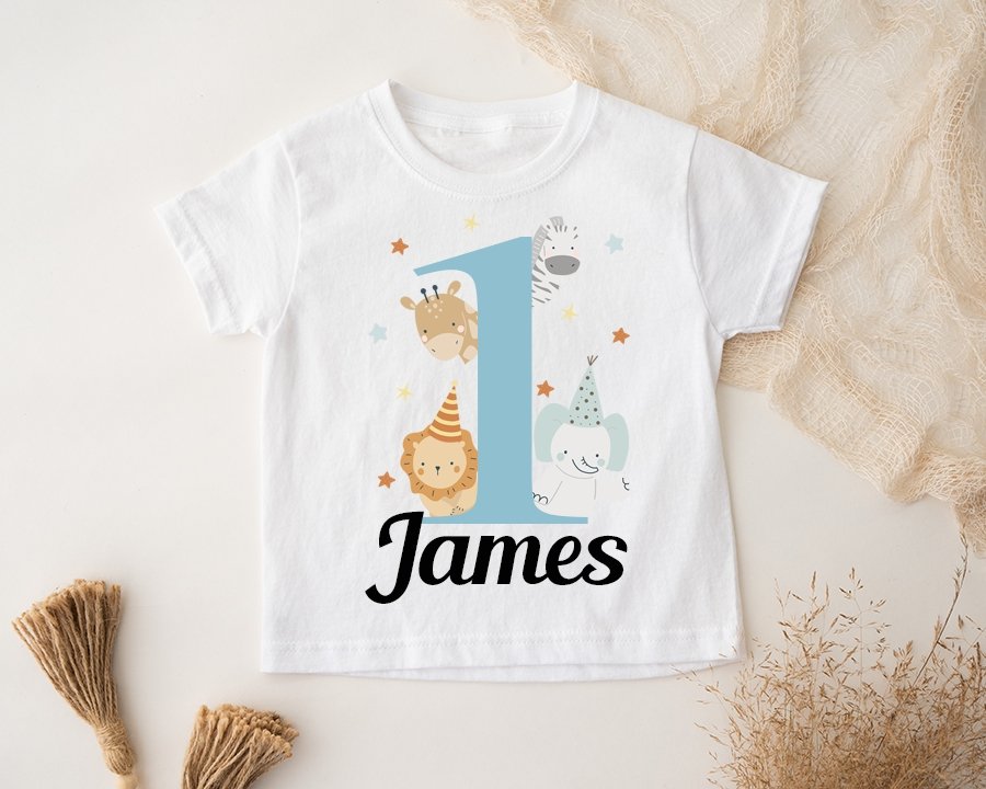 Personalised 1st birthday T-Shirt