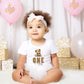 Personalised Birthday T-Shirt Sitting Teddy Design - Choose your age