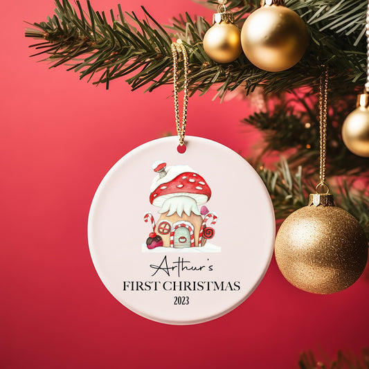 Personalised Christmas Bauble - Design 3