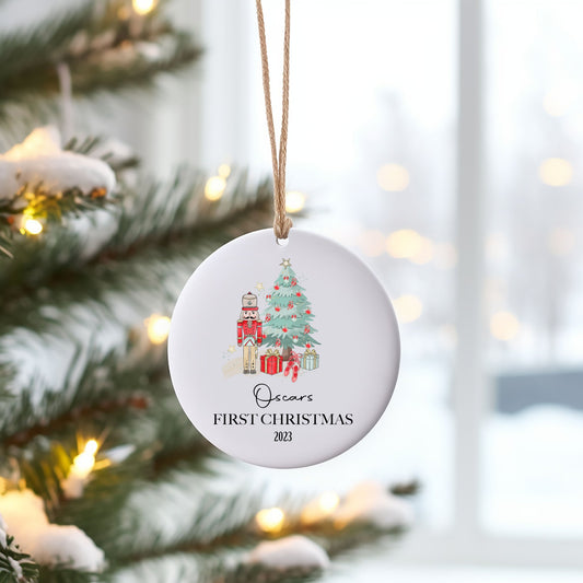 Personalised Christmas Bauble - Design 8