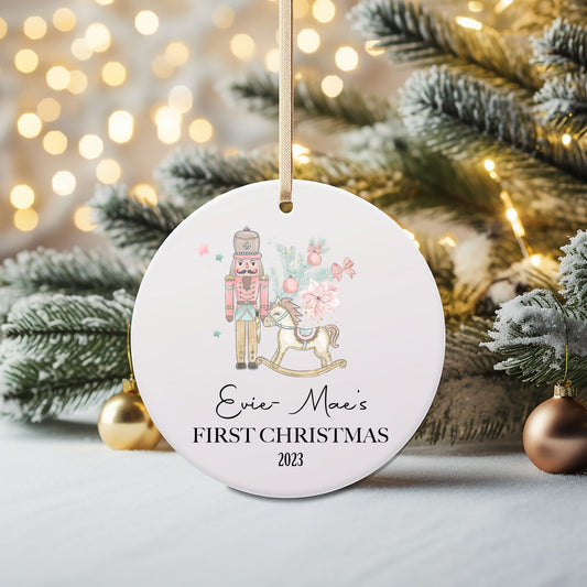 Personalised Christmas Bauble - Design 9