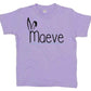 Personalised Easter T-Shirt Bunny Ears - Various T-shirt Colours