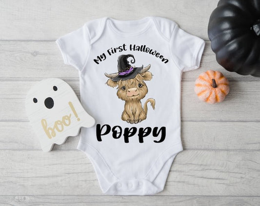 Personalised Halloween Vest - COW