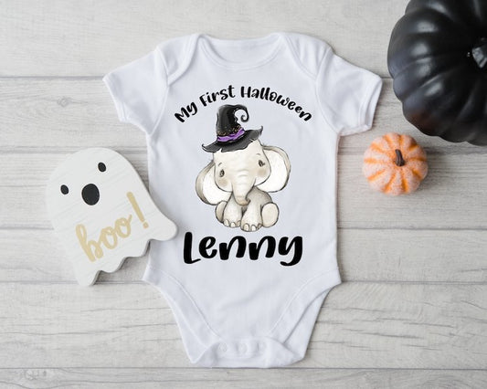 Personalised Halloween Vest - ELEPHANT