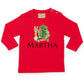 Personalised Long Sleeve T-shirt Christmas Design 2