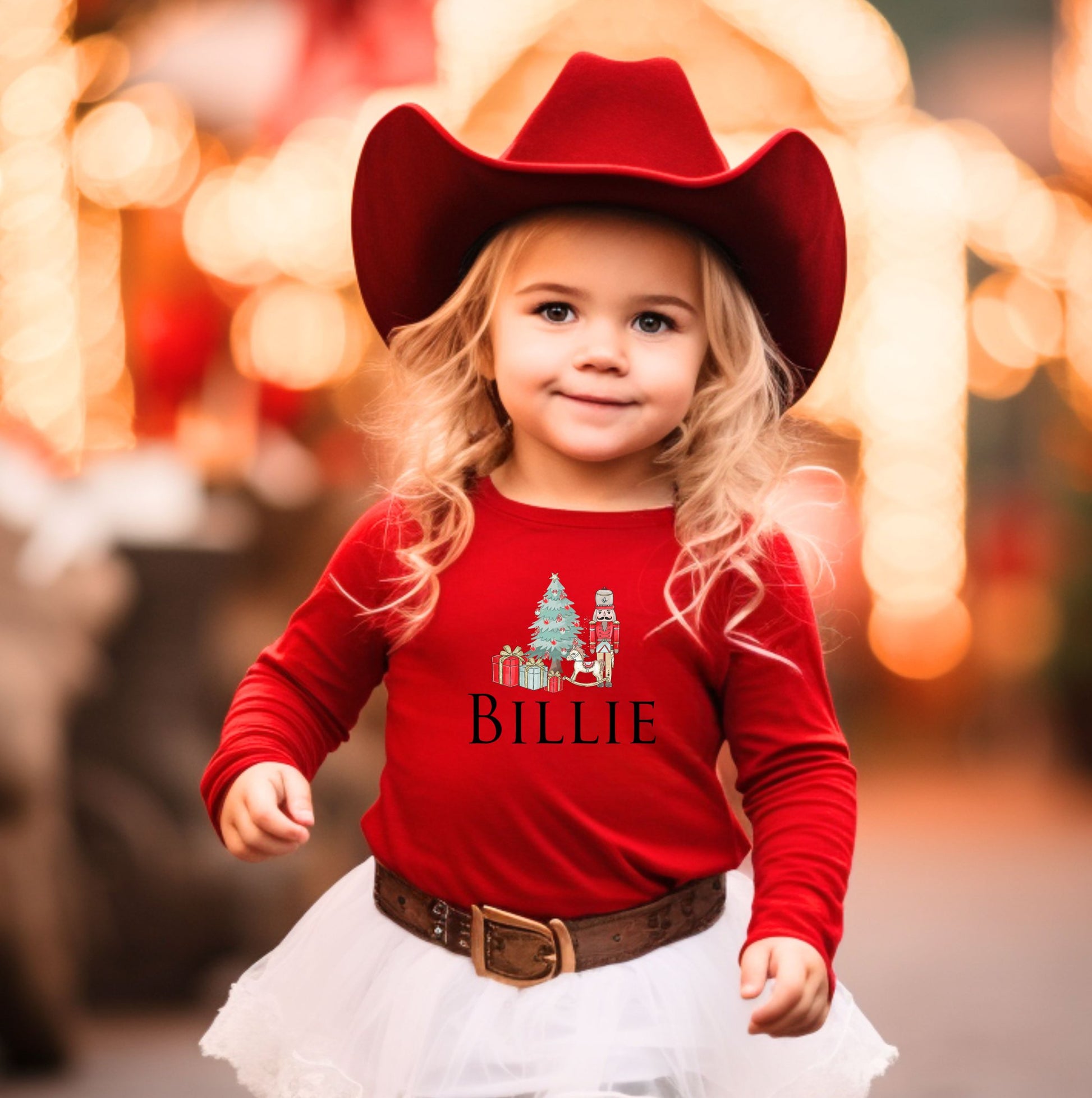 Personalised Long Sleeve T-shirt Christmas Design 6