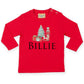 Personalised Long Sleeve T-shirt Christmas Design 6