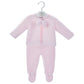 Pink Pom Pom Knitted Set