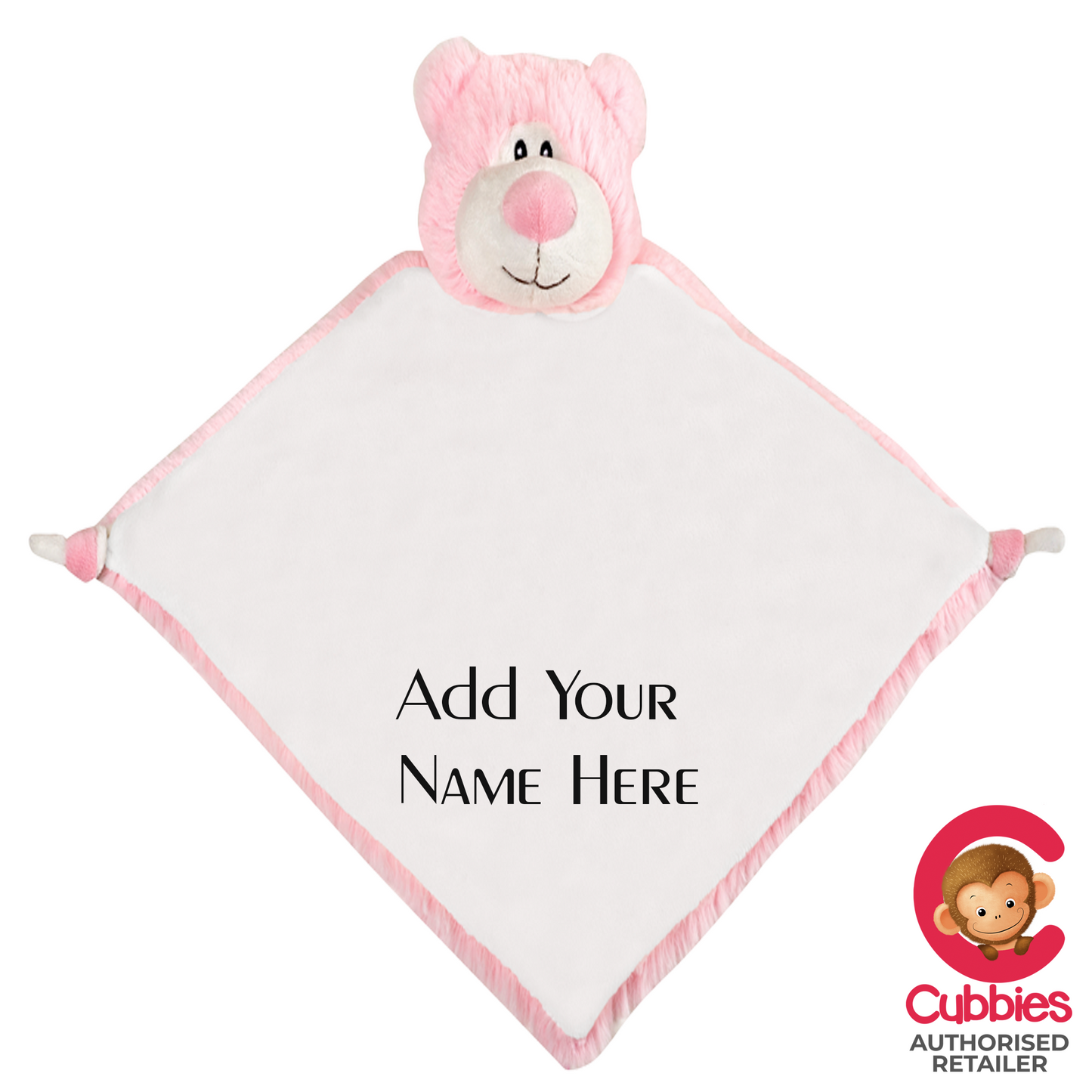 Cubbyford Pink Bear Comforter
