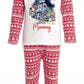 Polar Express 2 Personalised Adults Red Christmas print Pyjamas