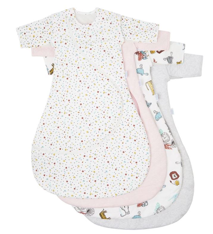PurFlo Baby SleepBag in Scandi Spot design 2.5 Tog