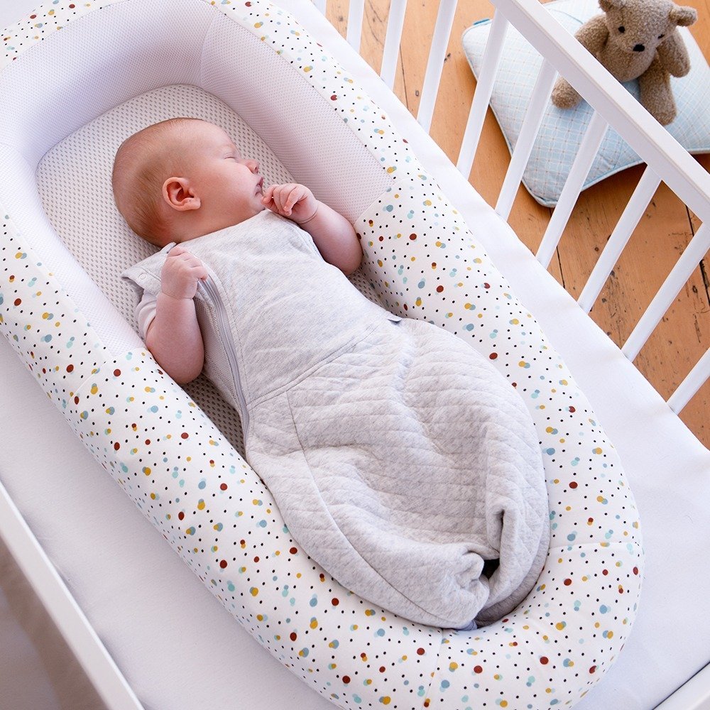 Purflo Sleep Tight Baby Bed - Various Fabric colours