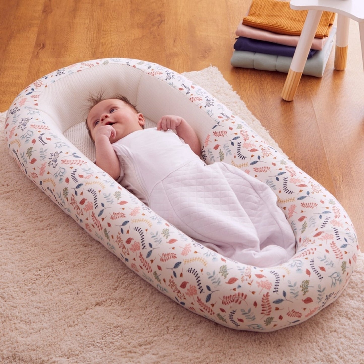 Purflo Sleep Tight Baby Bed - Various Fabric colours