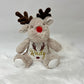Reindeer mini personalised teddy