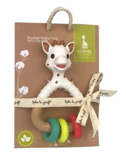 So' pure Sophie la girafe Natur'rings Rattle