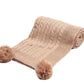 Soho Elegance Baby Blanket Coffee
