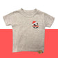 Split Initial Christmas Design Personalised T-Shirts - Different Colours