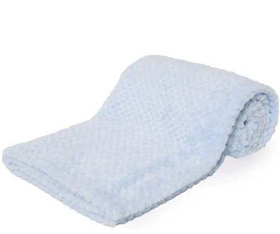The Belmont Baby Blanket Blue
