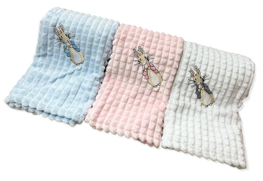 The Kenton baby Blanket with Bunny