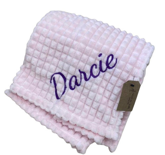 The Kenton Blanket Pink
