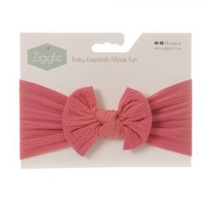 Top Bow Headband - Raspberry