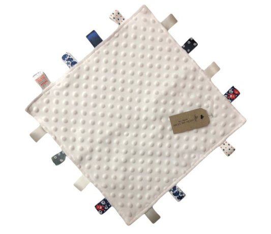 White Taggie Comforter Blanket