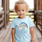 Wild One Blue Personalised Birthday T-Shirt - Choose your age